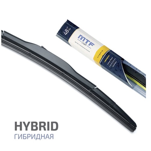 Щетка стеклоочистителя MTF Light Hybrid 530мм / 21" гибридная, графитовое покрытие (1шт)