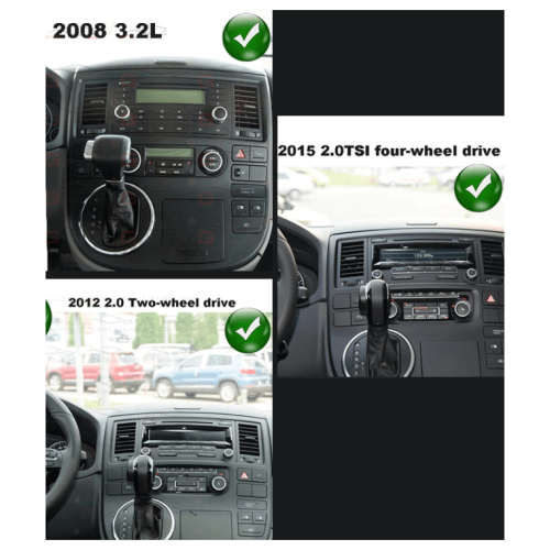 Рамка для установки в Volkswagen Transporter, Multivan 2003-2015 9" для овальных дисплеев