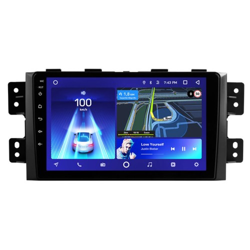 Штатная магнитола Teyes X1 Wi-Fi + 4G Kia Mohave 2008-2016 / Borrego 2008-2011 9&quot; (2+32Gb)