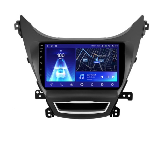 Штатная магнитола Teyes CC3L Hyundai Elantra 5 JK GD MD UD 2010-2016 9" (F2) крепления в стороны