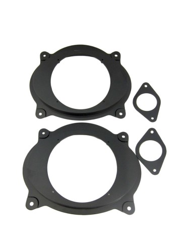 Подиум Toyota Camry 2006-2012 пластик простые 6,5"(16см), высота 2,3см (комплект) фронт