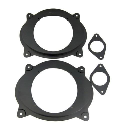 Подиум Toyota Camry 2006-2012 пластик простые 6,5"(16см), высота 2,3см (комплект) фронт