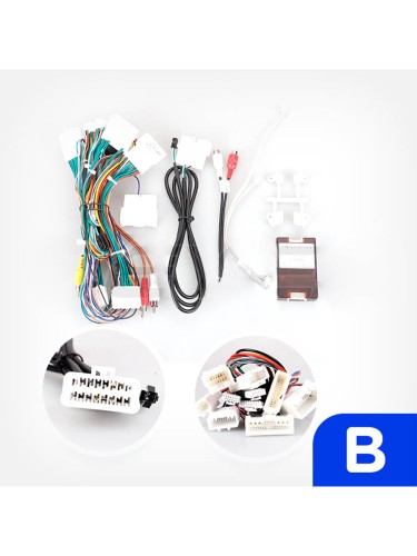 Установочный комплект Teyes для Lexus IS250 XE20 (Hm) 2005-2013 9" (Вариант B) авто со штатным цветным дисплеем