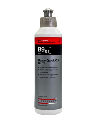 Koch Chemie Heavy Quick Cut B9.01 - высокоэффективная абразивная полировальная паста 250мл