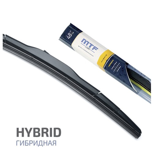 Щетка стеклоочистителя MTF Light Hybrid 550мм / 22" гибридная, графитовое покрытие (1шт)
