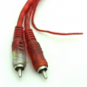 Межблочный кабель RCA витая пара RCA Takara TRG 5.2 (красный)