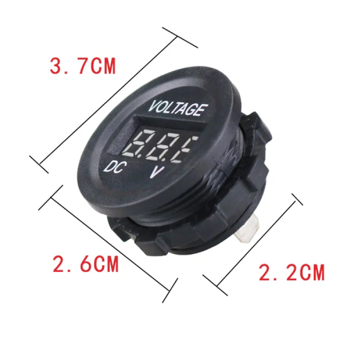 Вольтметр Takara YC-A27 red (1 шт)