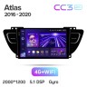 Штатная магнитола Teyes CC3 2K для Geely Atlas NL-3 2016-2020 9"