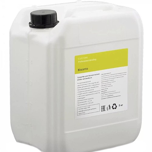 Custom "Bisconto" - шампунь для бесконтактной мойки авто 5л
