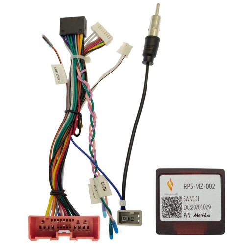 Комплект проводов для установки в Mazda CX-9 (основной, CAN, USB)