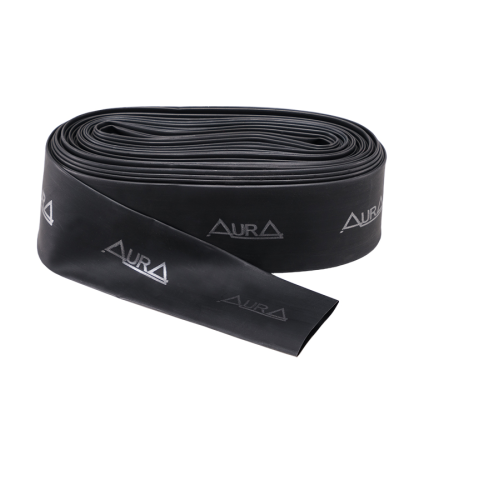 Термоусадочная трубка Aura HSB-2512 чёрная (1 метр)