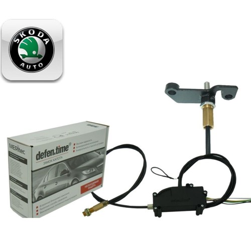 Замок капота Defen.time V5 Pro2 для Skoda Kodiaq 2016 / Superb 2015