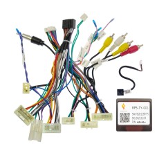 Комплект проводов для установки в Toyota 2009+ (основной, CAN, AMP, CAM, 360)
