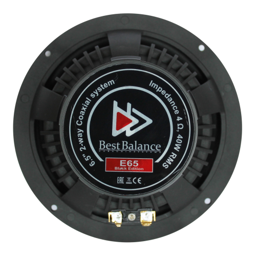 Best Balance E65 Black Edition 2-х полосная коаксиальная акустика 16,5 см (пара)