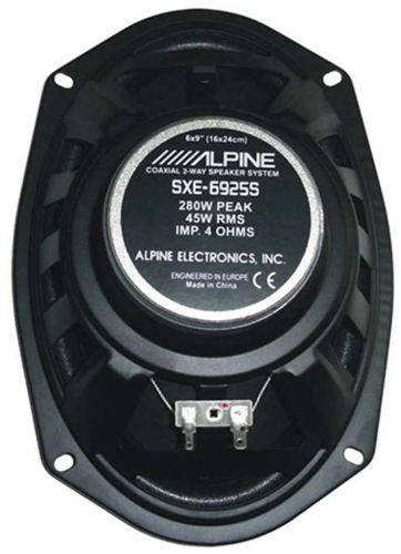Alpine SXE-6925S 2-х полосная коаксиальная акустика 6*9" (пара)