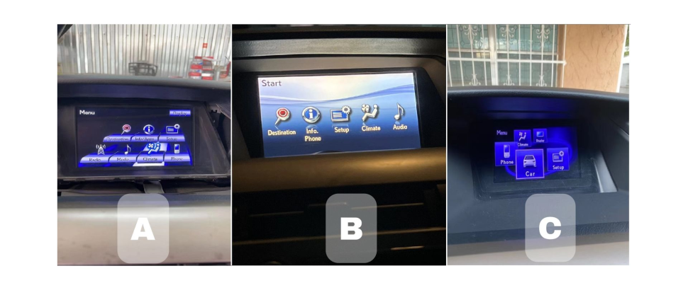 Штатная магнитола Teyes X1 Wi-Fi + 4G 9" для Lexus RX270, RX350 2009-2014 Тип C