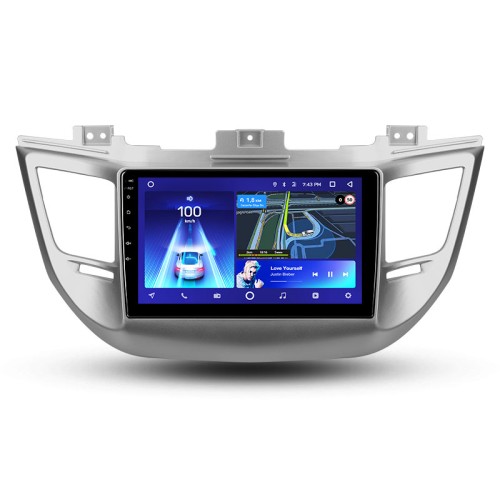 Установочный комплект Teyes для Hyundai Tucson 3 (Left hand drive) 2015-2018 9" (Вариант А) авто без штатной навигации