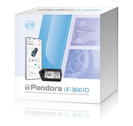 Автосигнализация Pandora UF 3830 FD