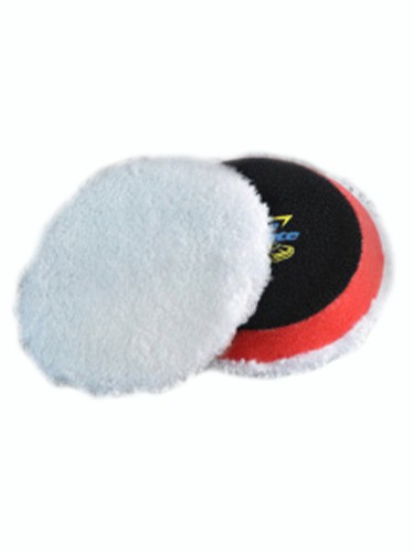 Shine Mate - полировальник финишный микрофибровый 90мм, красный