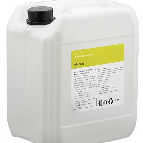 Custom "Moment" - шампунь для бесконтактной мойки авто 5л