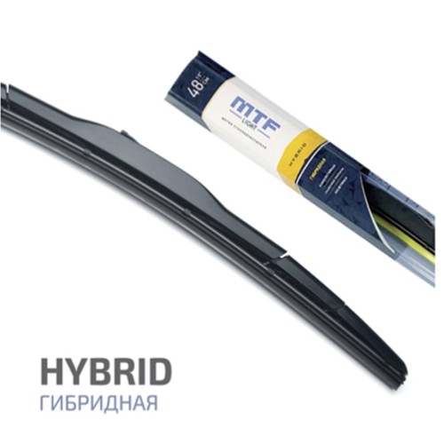 Щетка стеклоочистителя MTF Light Hybrid 650мм / 26" гибридная, графитовое покрытие (1шт)