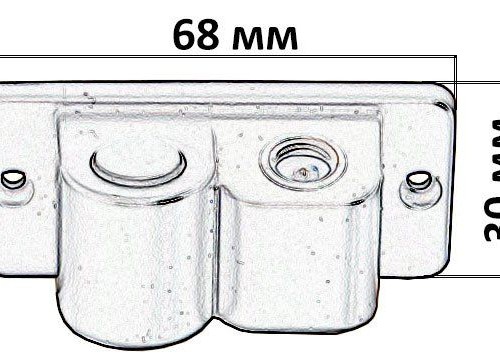 Парктроник Blackview VS-1 видеопарктроник 2 в 1