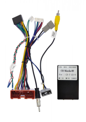 Комплект проводов для установки в Mazda CX-9 (основной, CAN) Тип2