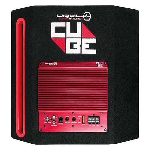 Активный автомобильный сабвуфер URAL (УРАЛ) AS-D12A CUBE