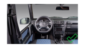 Установочный комплект Wide Media 7" для Mercedes-Benz C-class 2004-2008,G-class 2008 - 2012