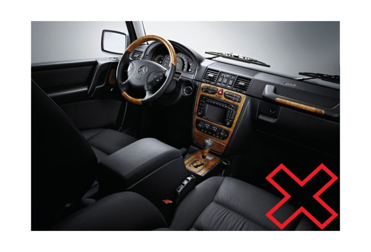 Установочный комплект Wide Media 7" для Mercedes-Benz C-class 2004-2008,G-class 2008 - 2012